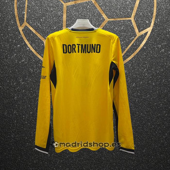 Camiseta Borussia Dortmund Primera Manga Larga 26-27